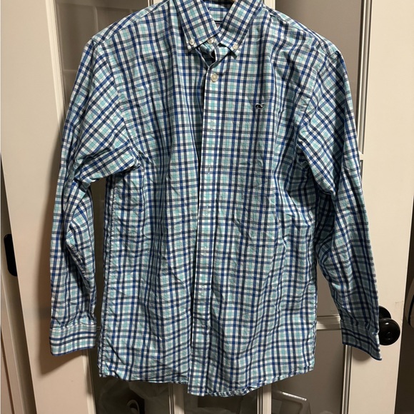 Vineyard vines by Shep and Ian boys whale shirt size large - Picture 1 of 4